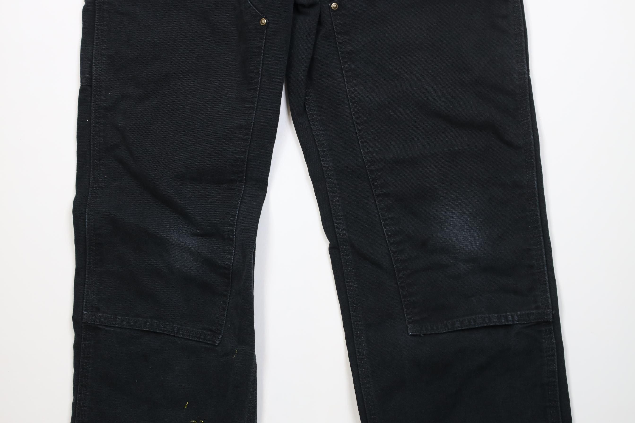Carhartt Vintage Carhartt Original Fit Wide Leg Double Knee Pants Size US 33 - 3 Thumbnail