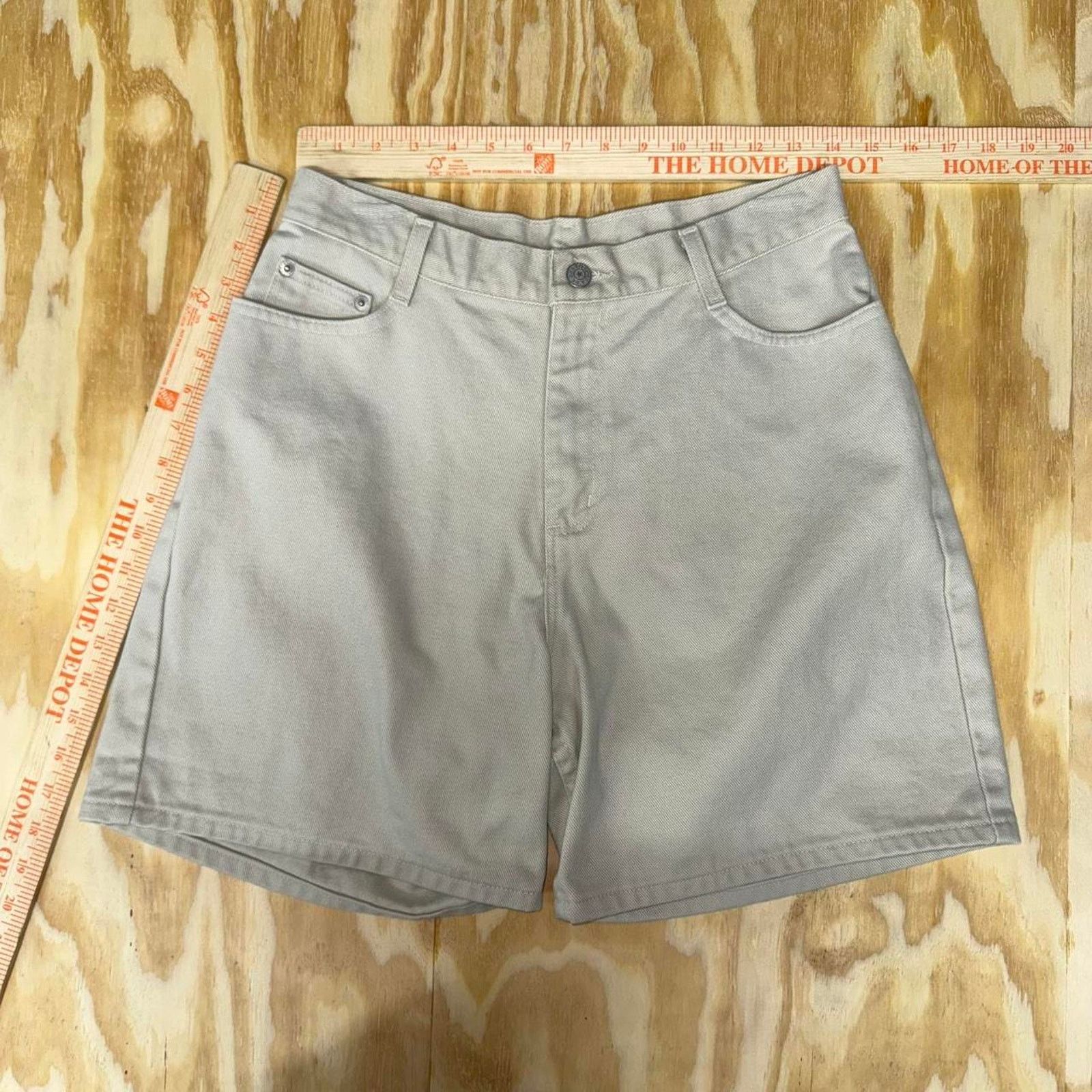 Vintage 30 - Vintage y2k khaki essential 2000s summer shorts Size US 30 / EU 46 - 3 Thumbnail