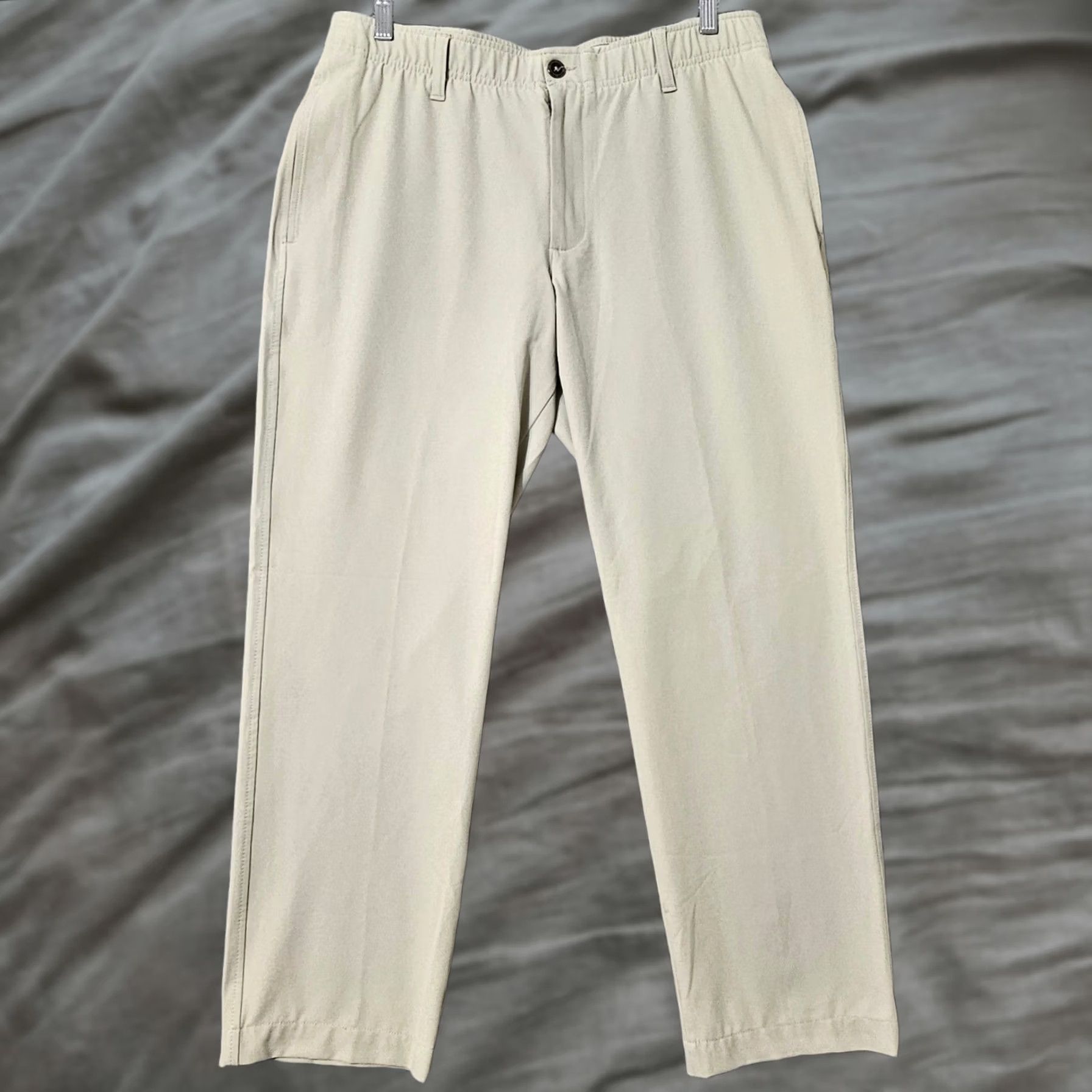 Under Armour Under Armour Pants Mens 36 x 30 Golf Performance Stretch Tapered Tan 1377301 Size US 36 / EU 52 - 1 Thumbnail