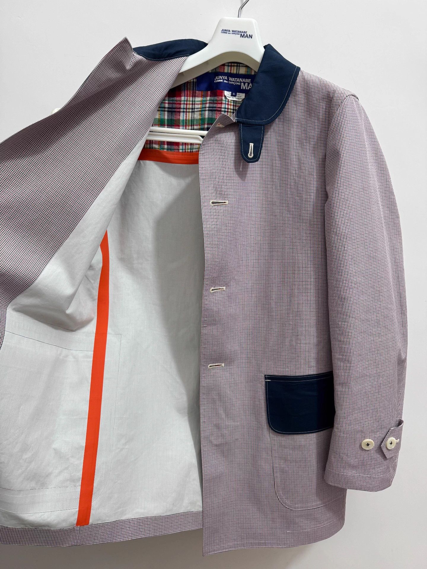 Junya Watanabe Junya Watanabe MAN CDG hard stiff fabric S jacket Size US S / EU 44-46 / 1 - 7 Thumbnail
