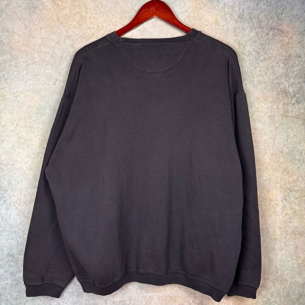 Perry Ellis × Vintage VTG 90s Perry Ellis Crewneck Sweatshirt Sz L Black Size US L / EU 52-54 / 3 - 3 Thumbnail