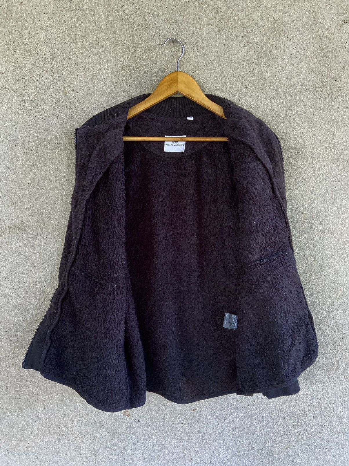 Uniqlo × White Mountaineering White Mountaineering Fleece Oversized Long Sleeve Jacket Size US M / EU 48-50 / 2 - 4 Thumbnail
