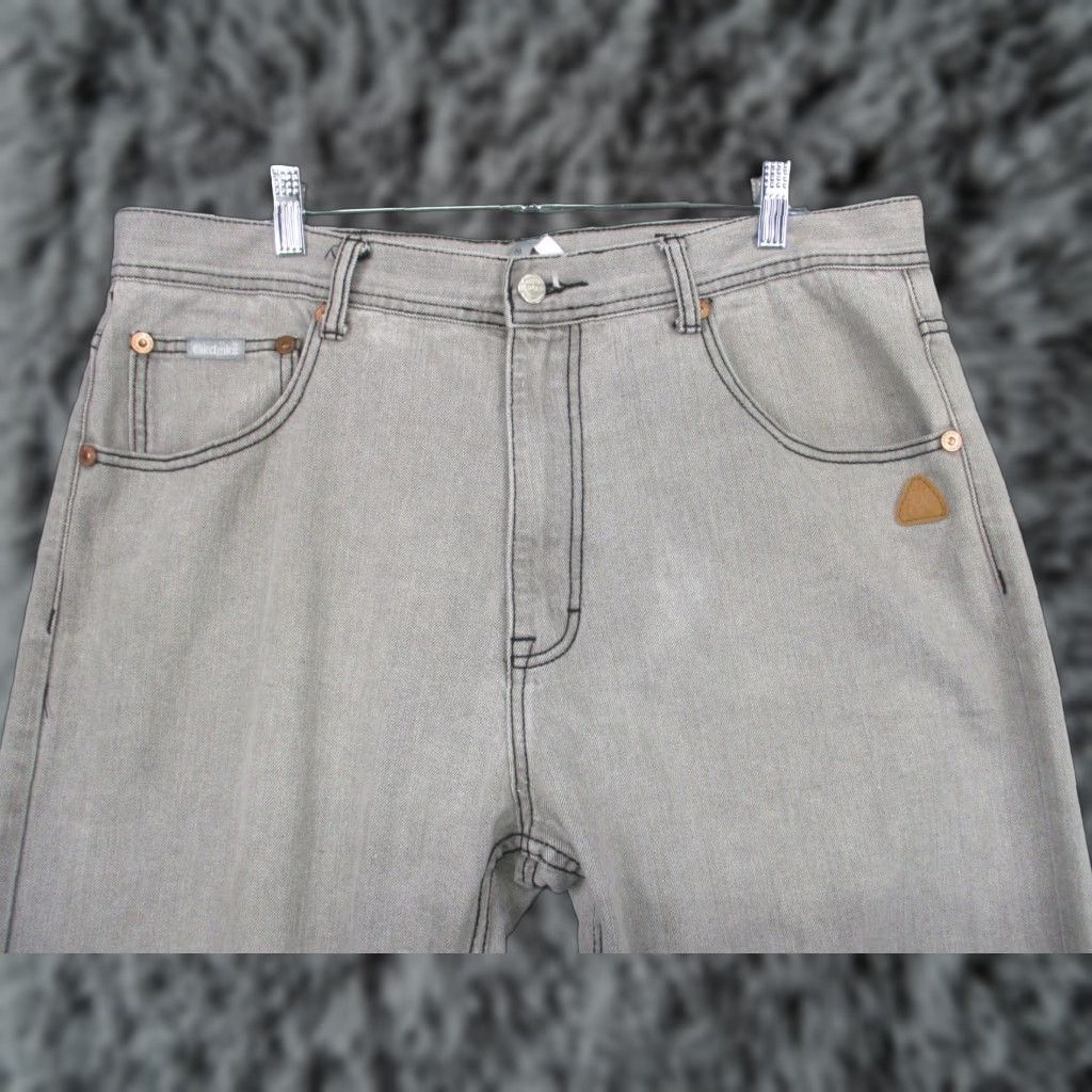 Akademiks VINTAGE Akademiks Jeans 36 Mens Baggy Gray Hip Hop Y2K Denim 5-Pocket 90s Experience Mens Size US 36 / EU 52 - 1 Thumbnail