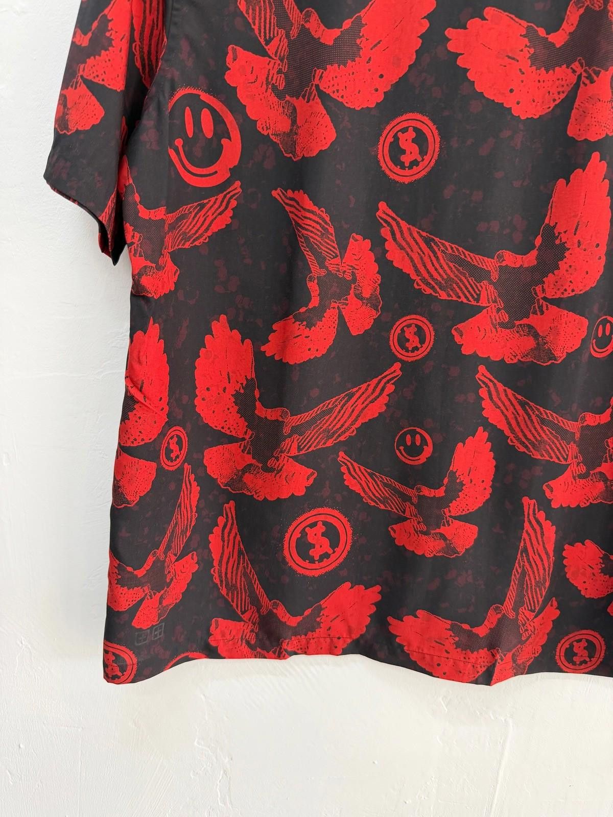 Ksubi new ksubi medium m short sleeve resort shirt red flight Size US M / EU 48-50 / 2 - 6 Thumbnail