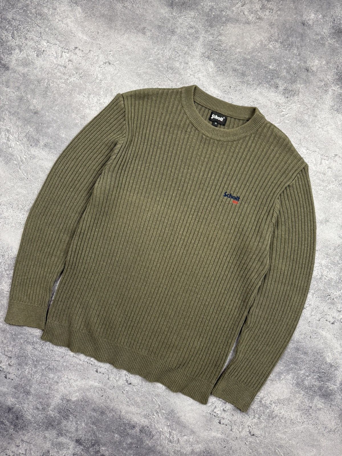 Schott Vintage Schott NYC Sweater Knit Pullover Jumper Y2K Archive Size US M / EU 48-50 / 2 - 6 Thumbnail