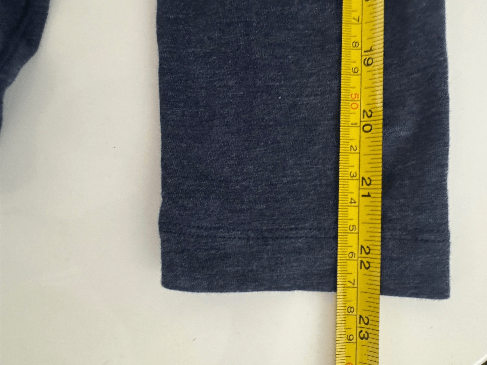Lululemon Lululemon Navy Heather Men Small Long Sleeve T Shirt Size US XS / EU 42 / 0 - 3 Thumbnail