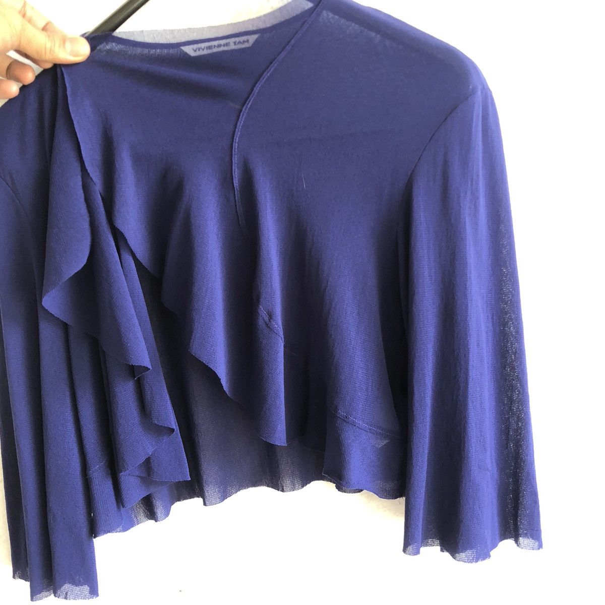 Vivienne Tam VIVIENNE TAM chiffon bolero shrug cardigan Size XS / US 0-2 / IT 36-38 - 7 Thumbnail
