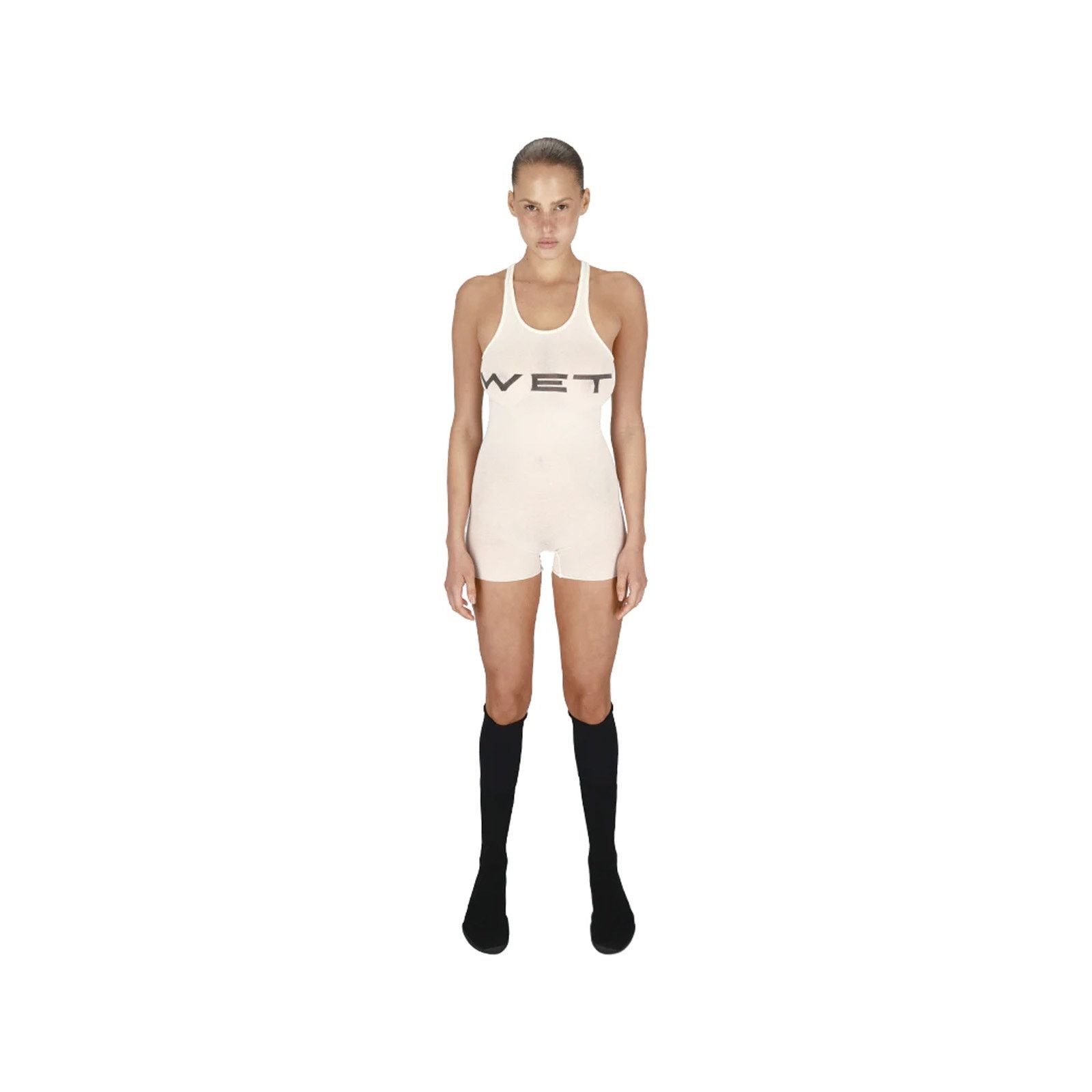 Kanye West YZY WET ROMPER - WHITE SIZE 1 | Grailed