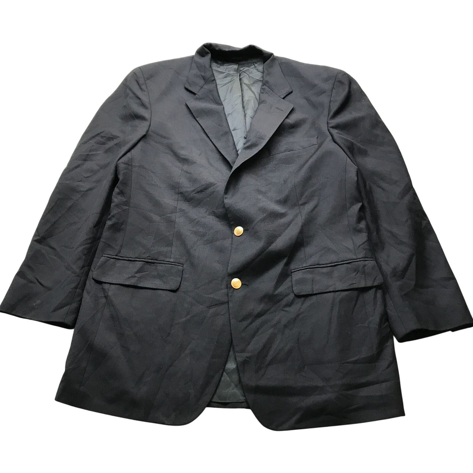 Brooks Brothers Brooks Brothers Brooksease Blazer Coat Mens L 42L Buttons Size US L / EU 52-54 / 3 - 1 Thumbnail