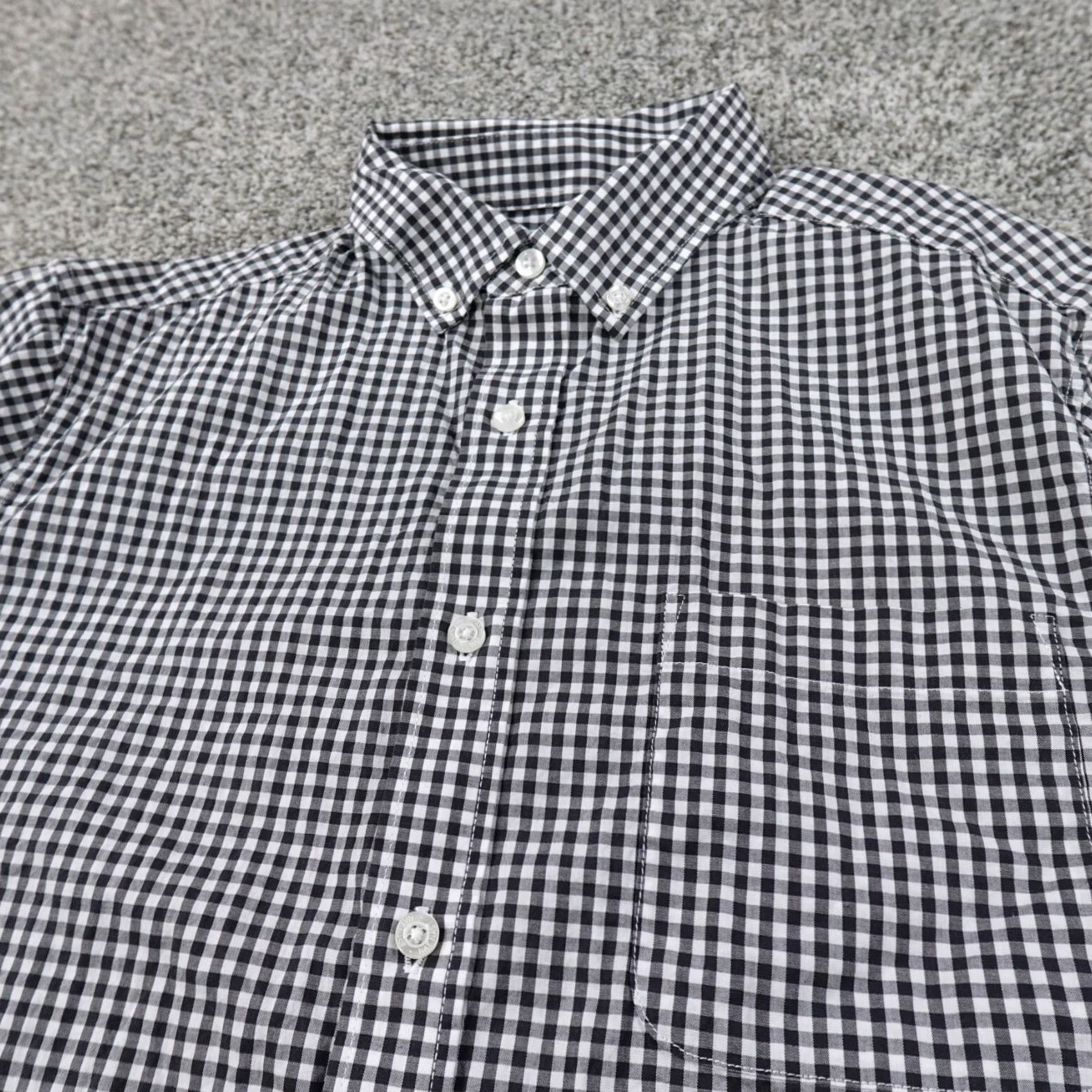 Nat Nast Nat Nast Shirt Mens S Black White Gingham Long Sleeve Button Up Casual Preppy Size US S / EU 44-46 / 1 - 3 Thumbnail