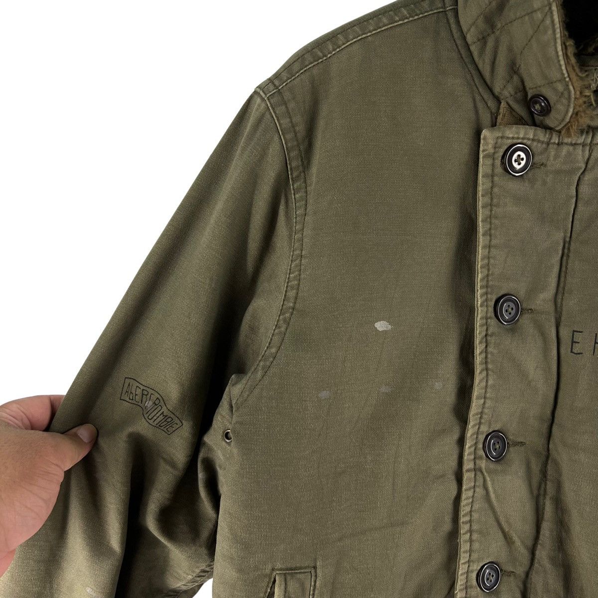 Japanese Brand 🔥Deck Jacket USN Design Style Mink Fur Lining Size US S / EU 44-46 / 1 - 8 Thumbnail