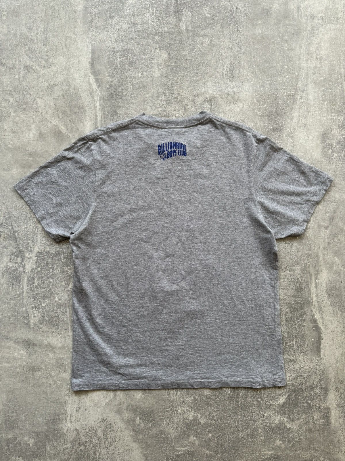 Billionaire Boys Club × Vintage Billionaire Boys Club Big B Gray T Shirt BBC Size US XL / EU 56 / 4 - 3 Thumbnail