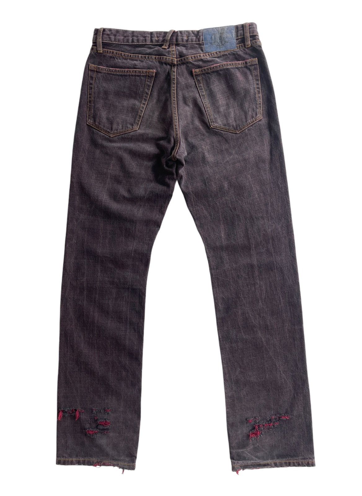 PPFM PPFM "Rock N Roll" Crazy Ripped Distressed Denim Size US 32 / EU 48 - 4 Thumbnail