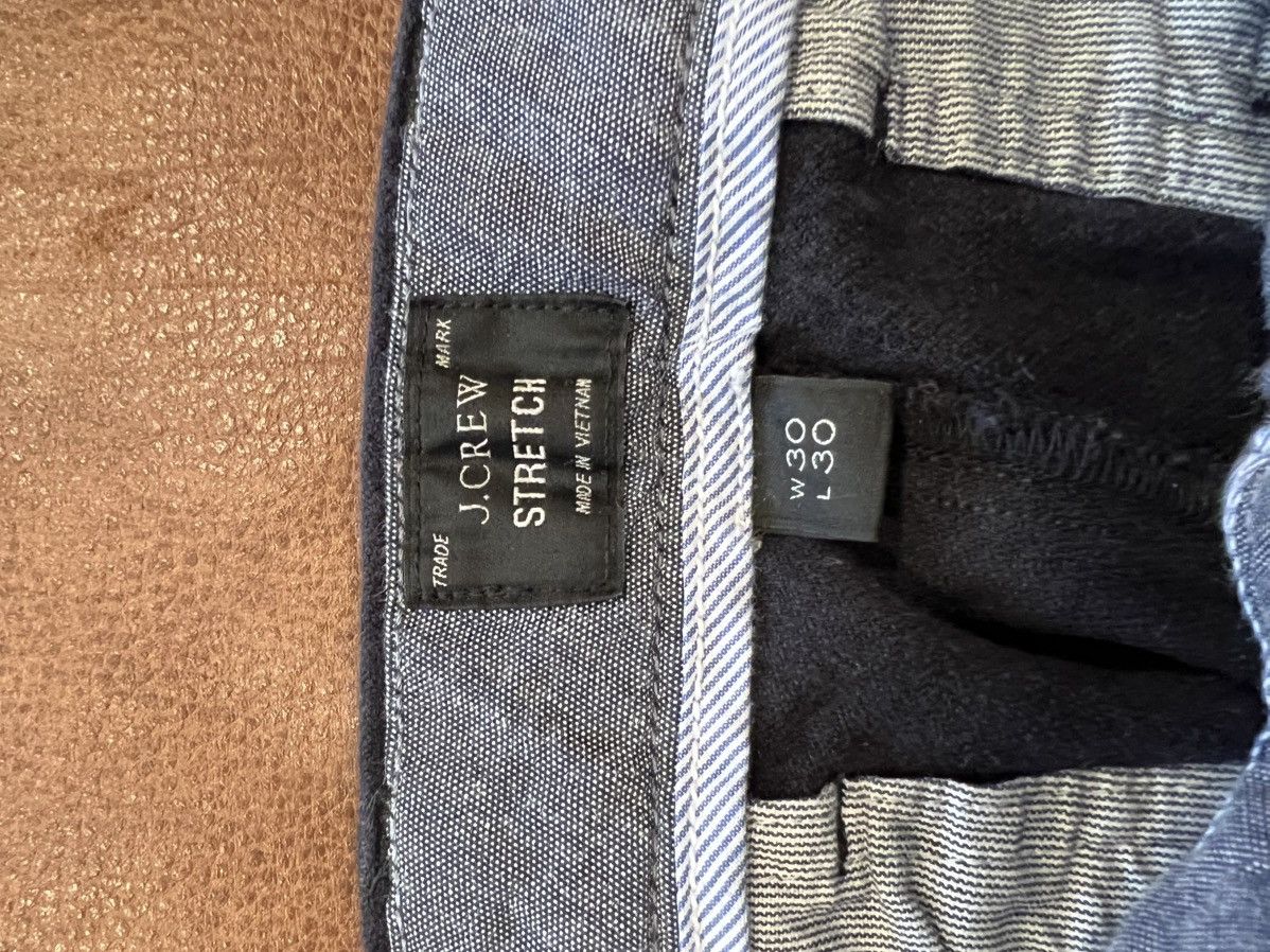 J.Crew J.Crew Men’s 484 Slim-fit Brushed Twill Pants in Navy Size US 30 / EU 46 - 5 Thumbnail