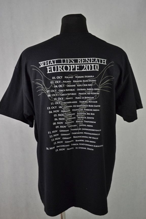 Band Tees × Vintage Tarja Nightwish What Lies Beneath Europe 2010 Tour tee XL Size US XL / EU 56 / 4 - 2 Thumbnail