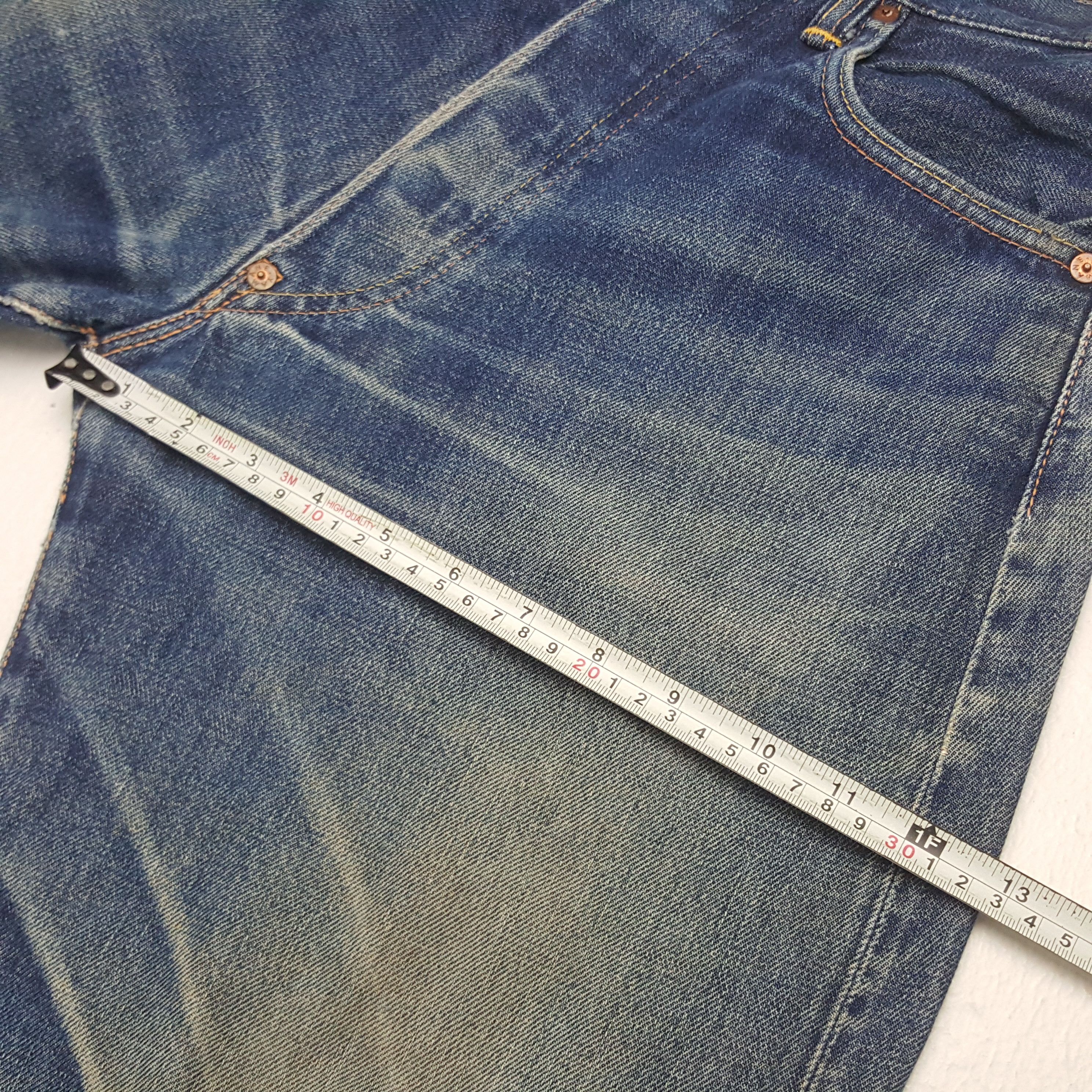 Evisu × Japanese Brand × Vintage Vintage Evisu Japanese Brand Daicock Custom Art Denim Jeans Size US 28 / EU 44 - 9 Thumbnail