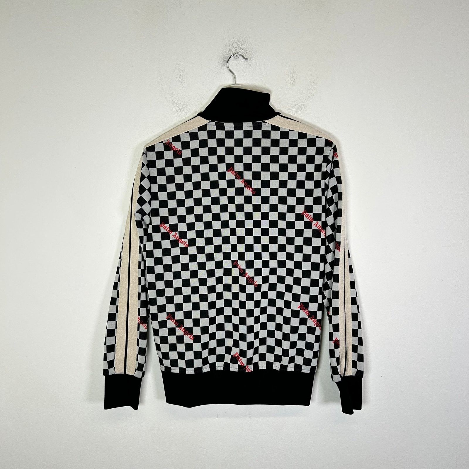 Palm Angels Palm Angels Checkerboard Track Jacket Size M Size US M / EU 48-50 / 2 - 2 Thumbnail