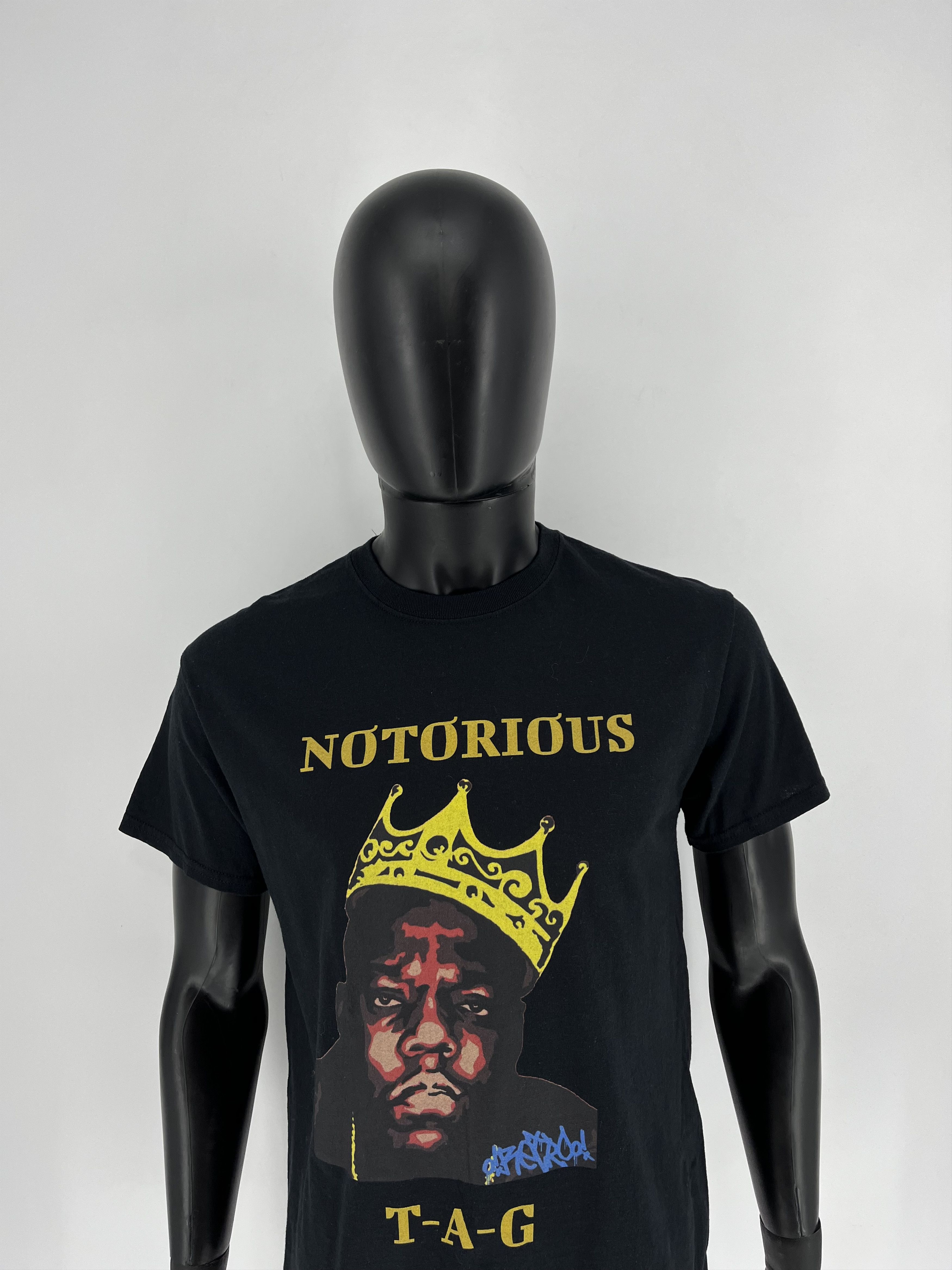 Rap Tees × Vintage Notorious Big Trust Nobody Black Tee Shirt Size US M / EU 48-50 / 2 - 6 Thumbnail