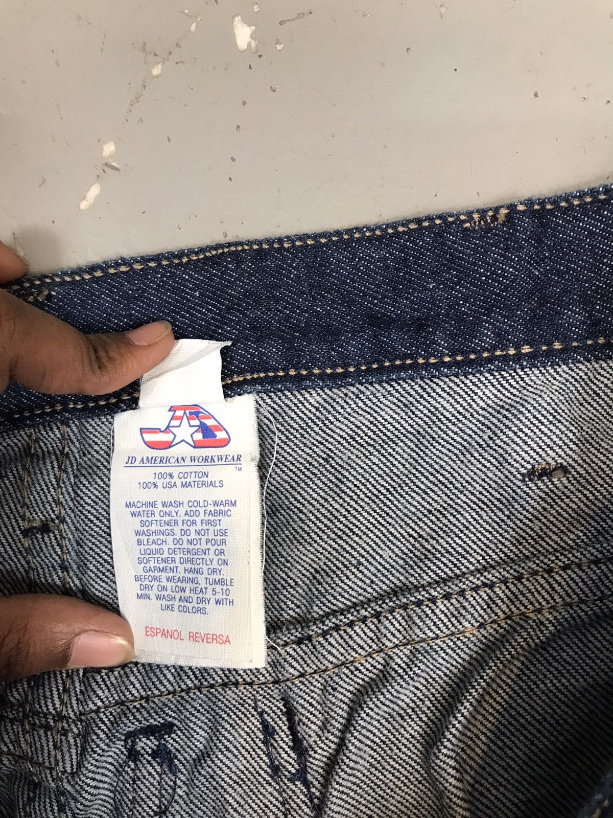 Vintage JD big pocket knee patched denim