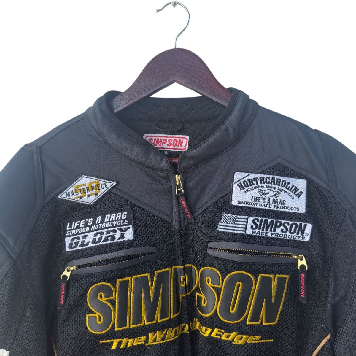 Other Simpson Motorcycles Riding Jacket Size US XXL / EU 58 / 5 - 8 Thumbnail