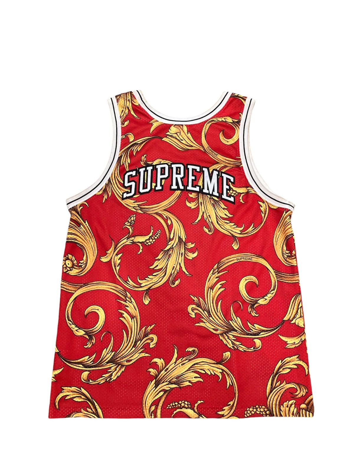 Nike × Supreme Supreme Nike Foamposite Basketball Jersey Size US L / EU 52-54 / 3 - 2 Thumbnail