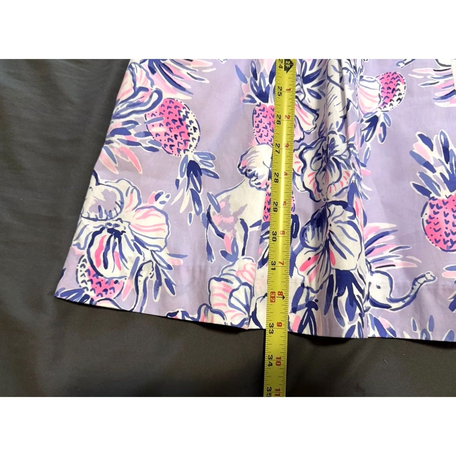 Lilly Pulitzer Lilly Pulitzer Devyn Floral Dress Lavender Size 2 Women Size XS / US 0-2 / IT 36-38 - 4 Thumbnail