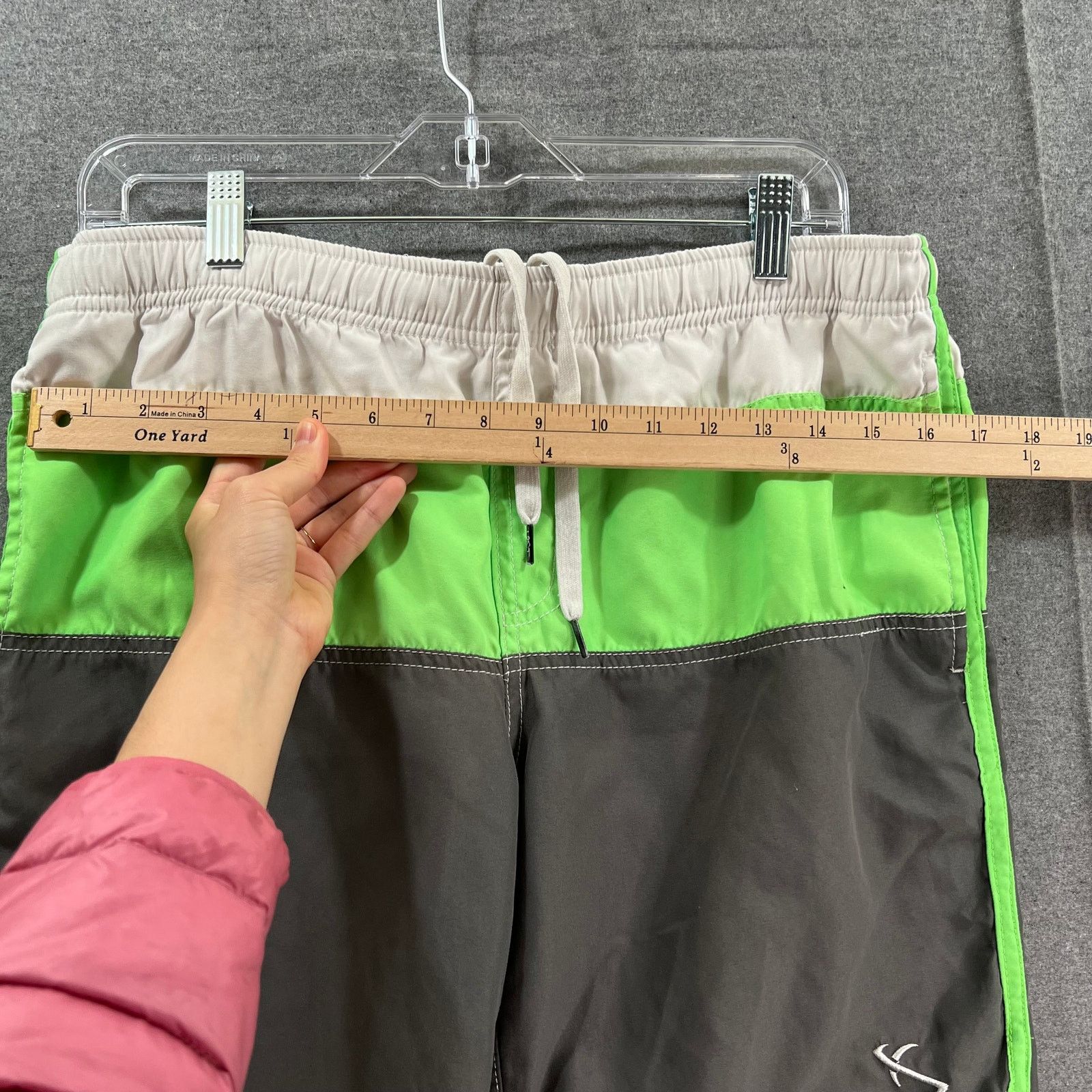 Lost Enterprises Lost Shorts Adults Size Medium Green & Gray Size US 30 / EU 46 - 6 Thumbnail