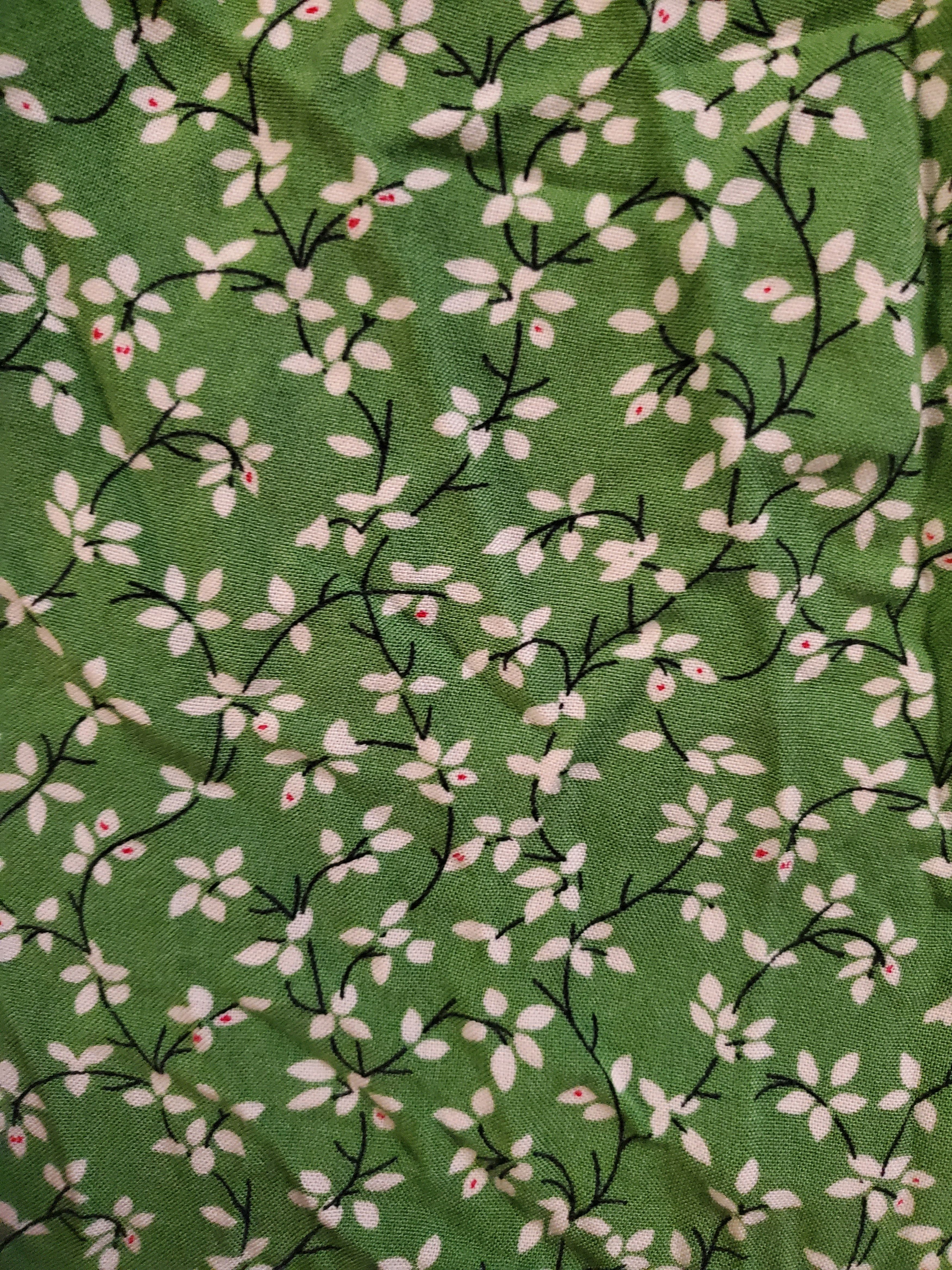 Other California bay co green mini sundress w/ white flowers Size XL / US 12-14 / IT 48-50 - 4 Thumbnail