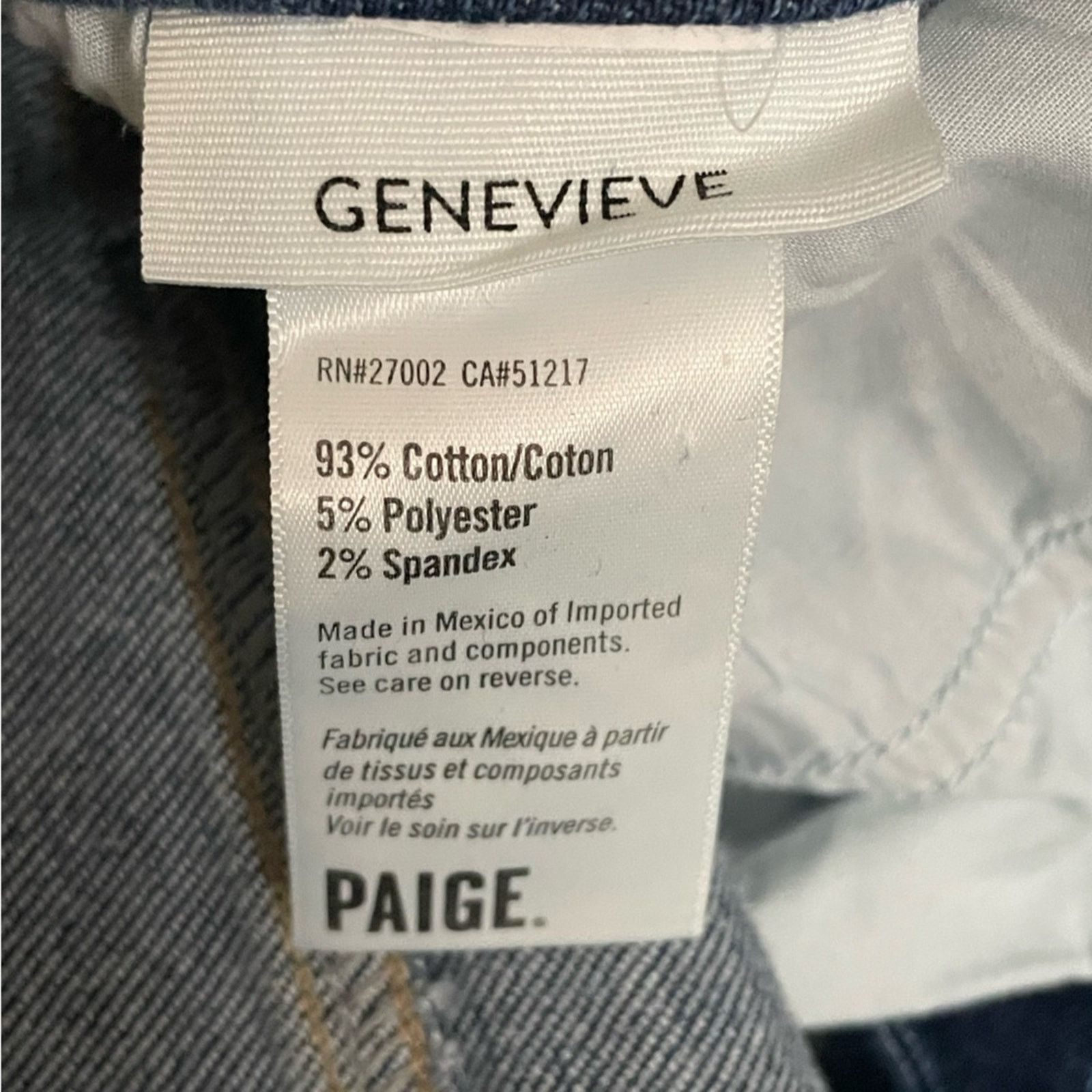 Paige Paige Genevieve Flare Jeans denim Women W32X32L Size 32" / US 10 / IT 46 - 8 Thumbnail