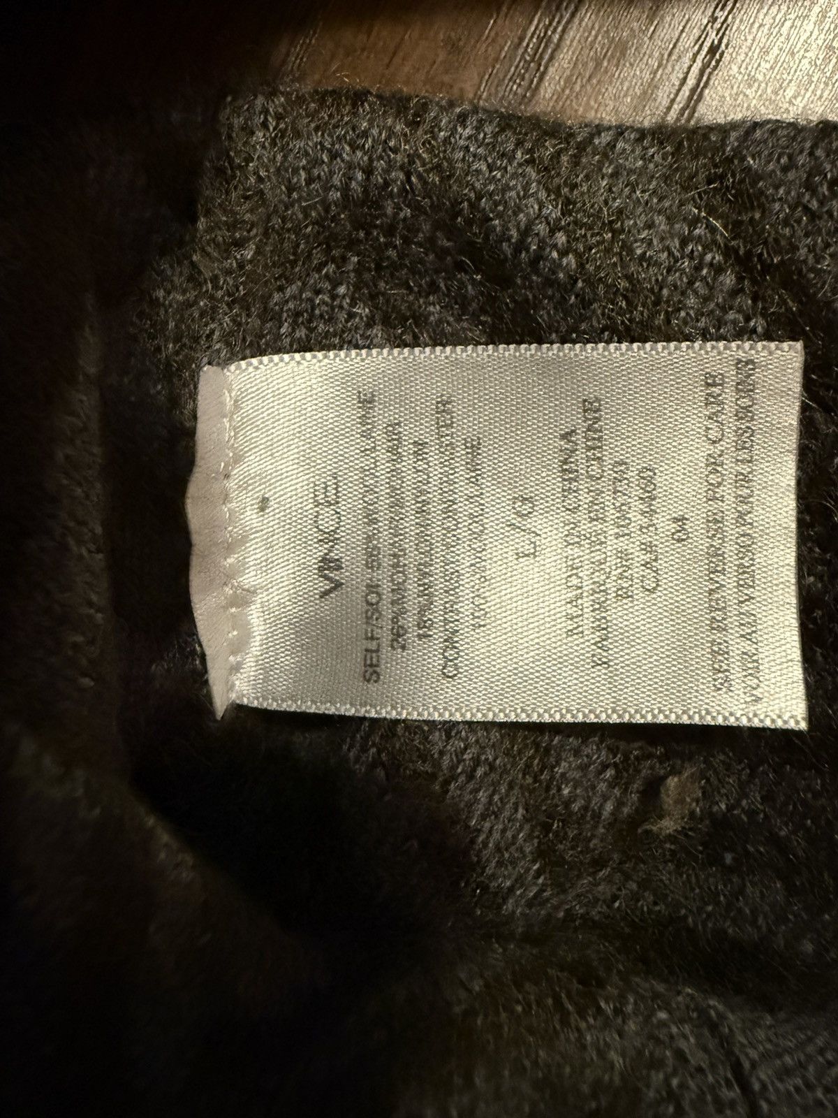 Theory × Vintage Mohair hooded jumper Size US M / EU 48-50 / 2 - 7 Thumbnail