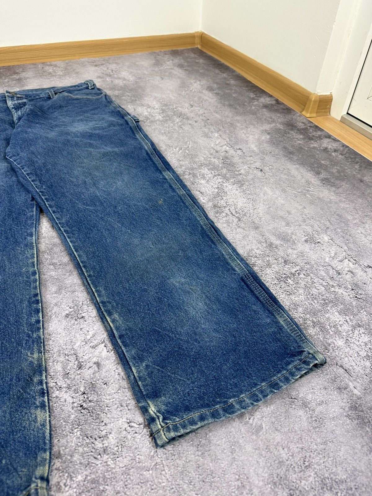 Dickies Vintage Dickies USA Cargo Denim Carpenter Hype Work Pants Size US 38 / EU 54 - 11 Thumbnail
