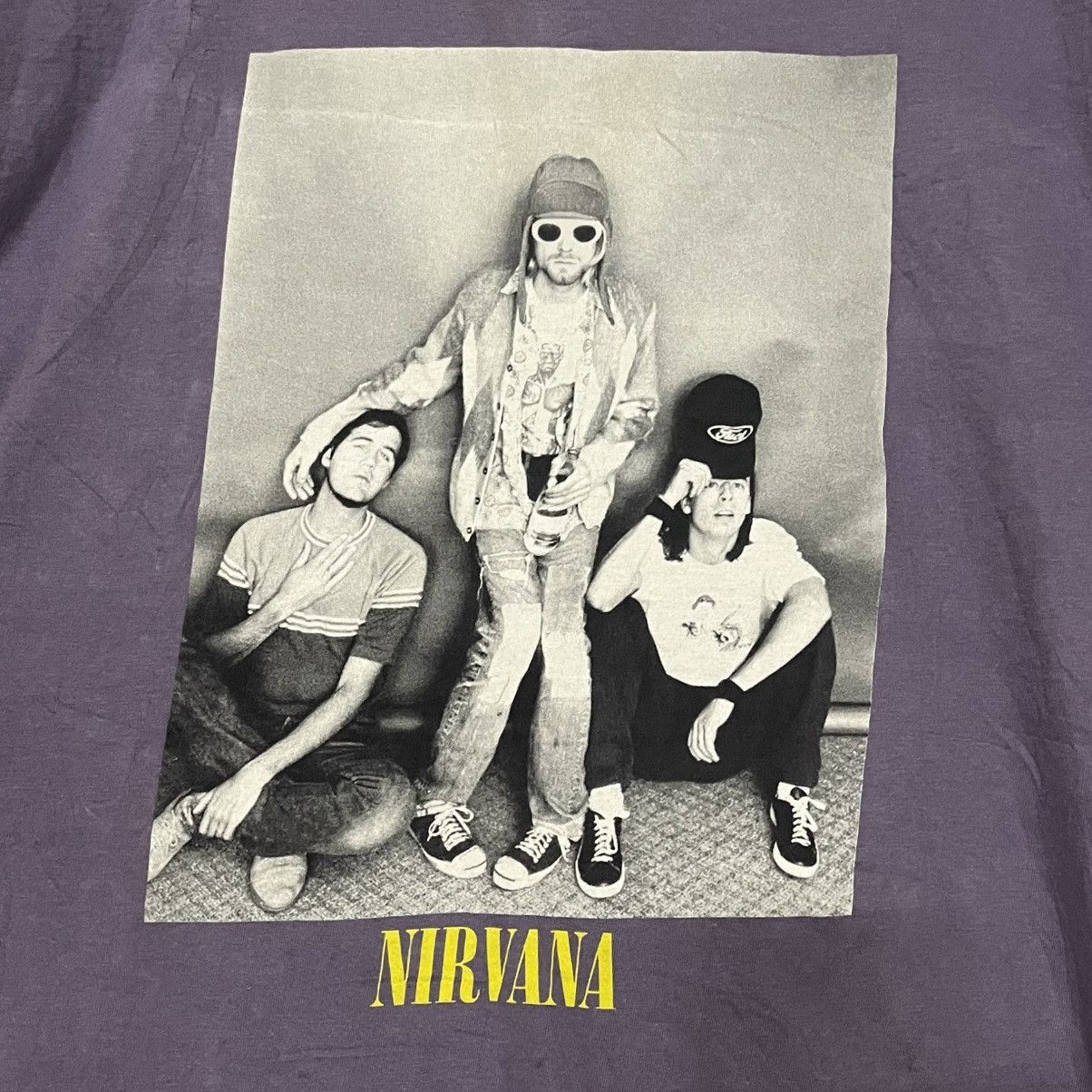 Band Tees × Nirvana Nirvana 2021 Official Merchandise Photo Tee size XL Size US XL / EU 56 / 4 - 2 Thumbnail