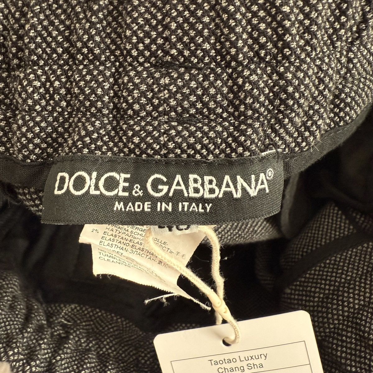 Dolce & Gabbana Dolce&Gabbana Grey Slim Casual Sweatpants Unisex K26WX Size 32" / US 10 / IT 46 - 6 Thumbnail
