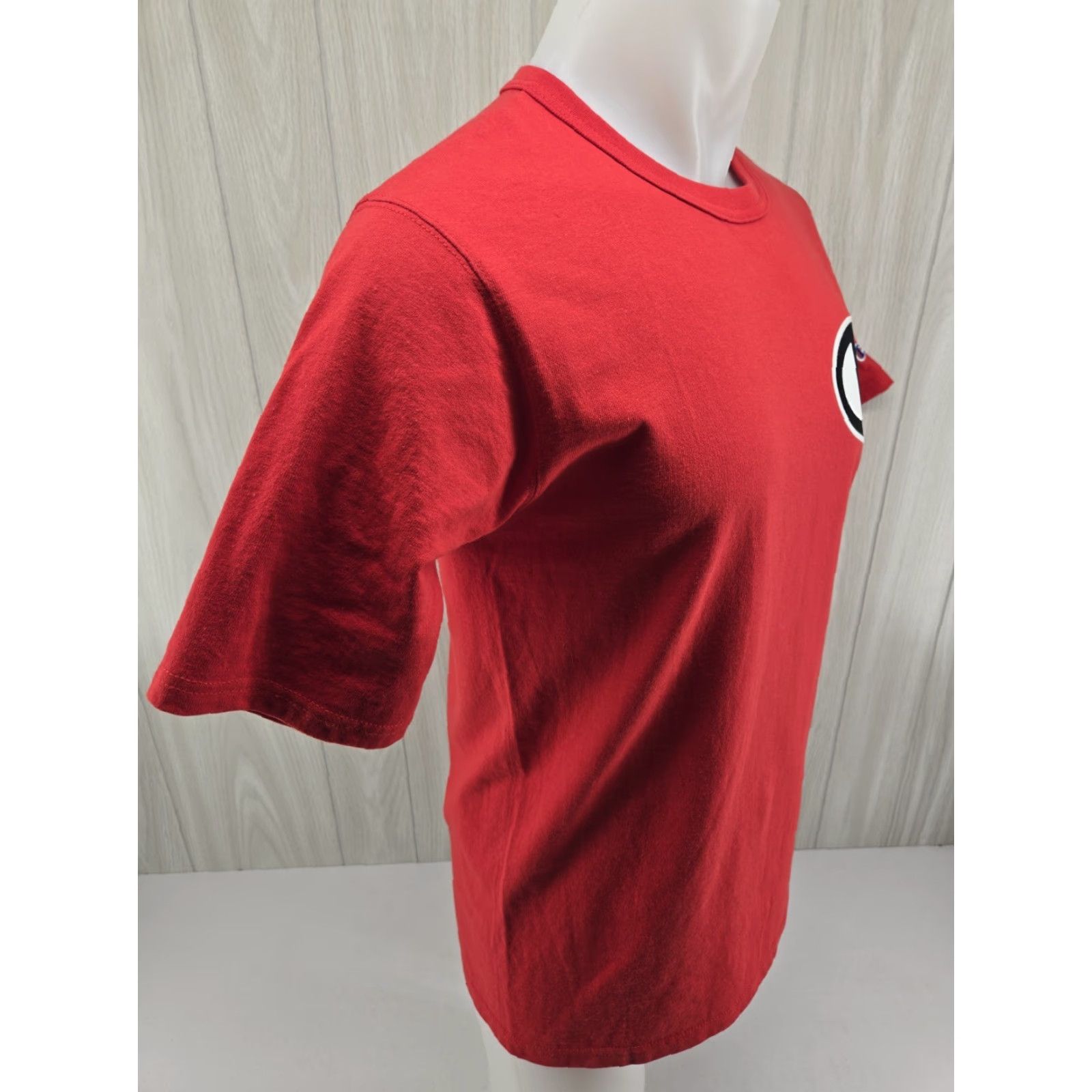 Champion VINTAGE Champion Men's T-Shirt Logo Red Classic Shirt M Adult Medium Red Logo Size US M / EU 48-50 / 2 - 7 Thumbnail