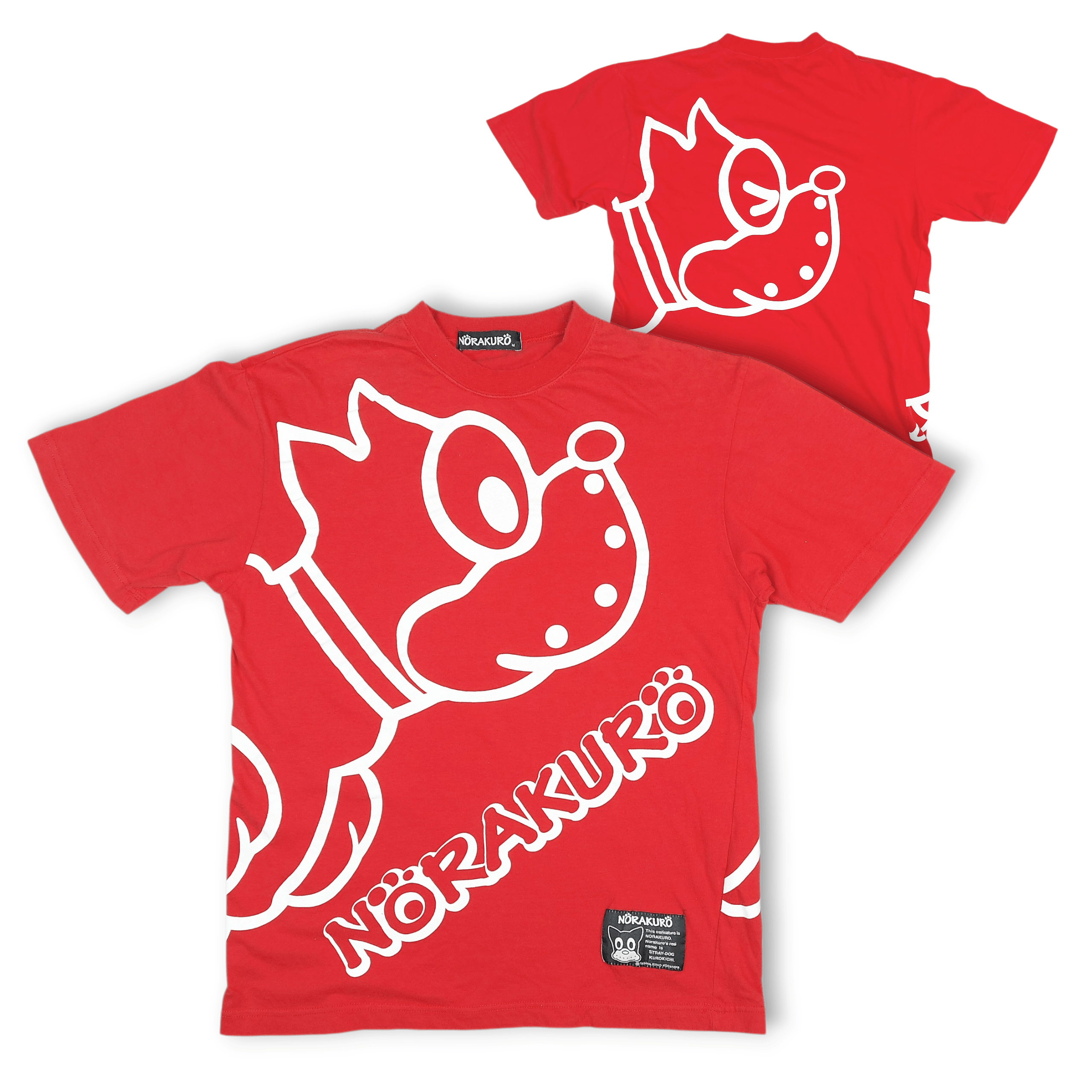 Japanese Brand Vintage Norakuro Kun Brand Japanese Anime Manga TEE Size US M / EU 48-50 / 2 - 1 Thumbnail