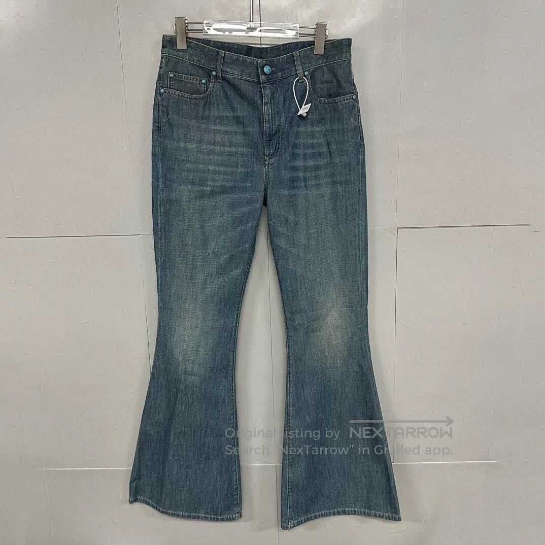 Louis Vuitton Louis Vuitton Vintage Flare Denim Pants 31. Size 31" - 1 Thumbnail