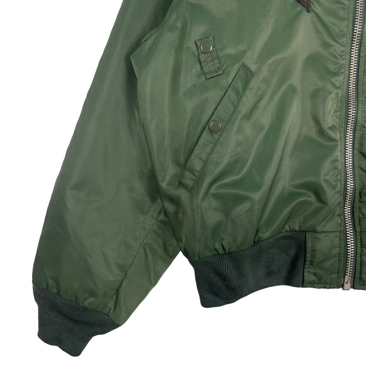 Other 💥90s ARMY PARACHUTE AIR FORCE RIOT BOMBER JACKET Size US L / EU 52-54 / 3 - 5 Thumbnail