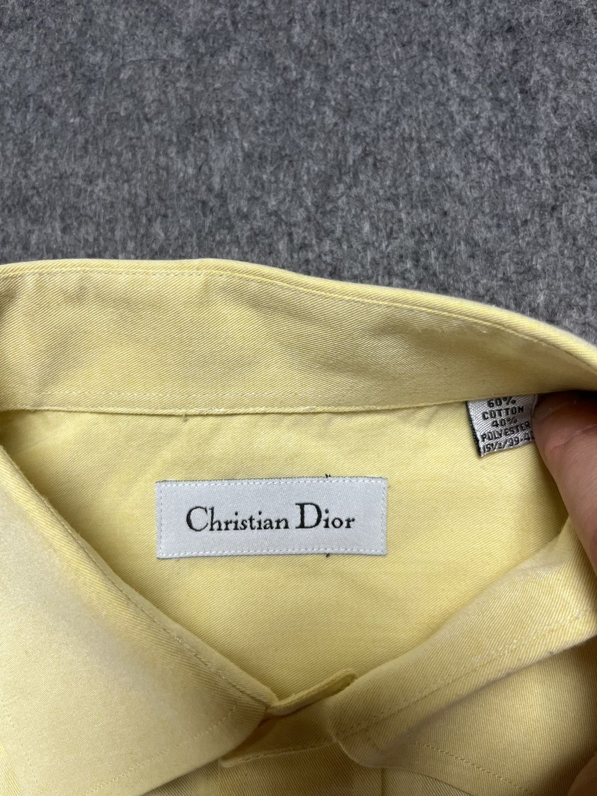 Christian Dior Monsieur × Vintage Christian Dior vintage shirt Size US L / EU 52-54 / 3 - 4 Thumbnail