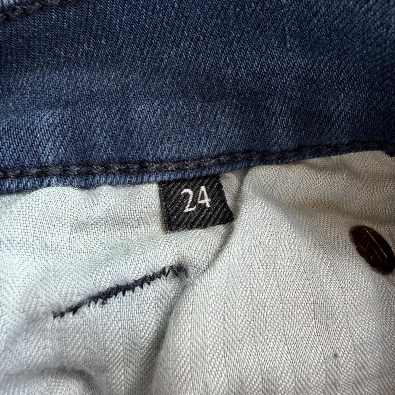 7 For All Mankind 7 For All Mankind Gwenivere Skinny Jeans Womens 24 Blue Size 24" / US 00 / IT 34 - 6 Thumbnail