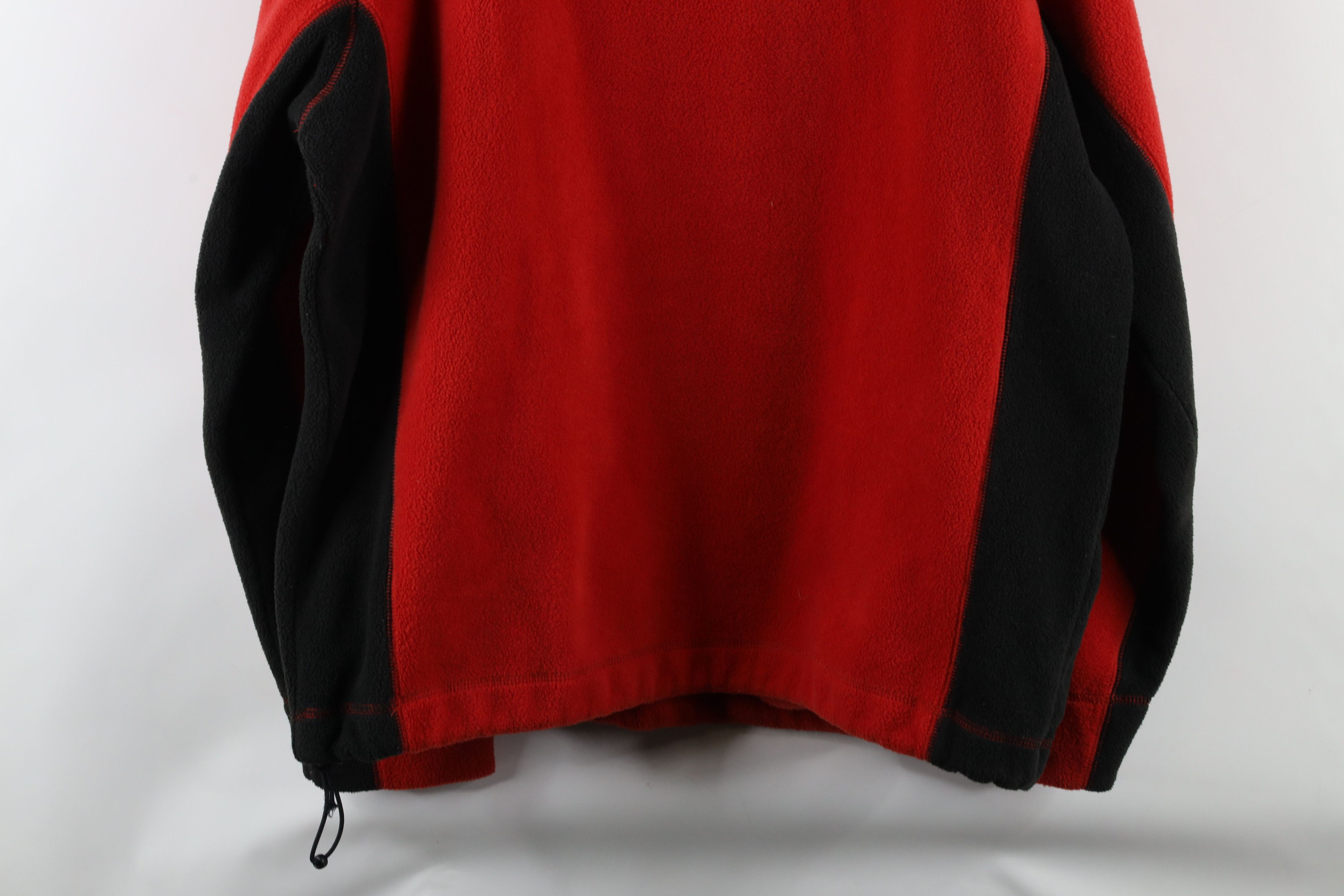 Gap × Vintage Vintage 90s Gap Heavyweight Block Half Zip Fleece Sweater Size US L / EU 52-54 / 3 - 10 Thumbnail