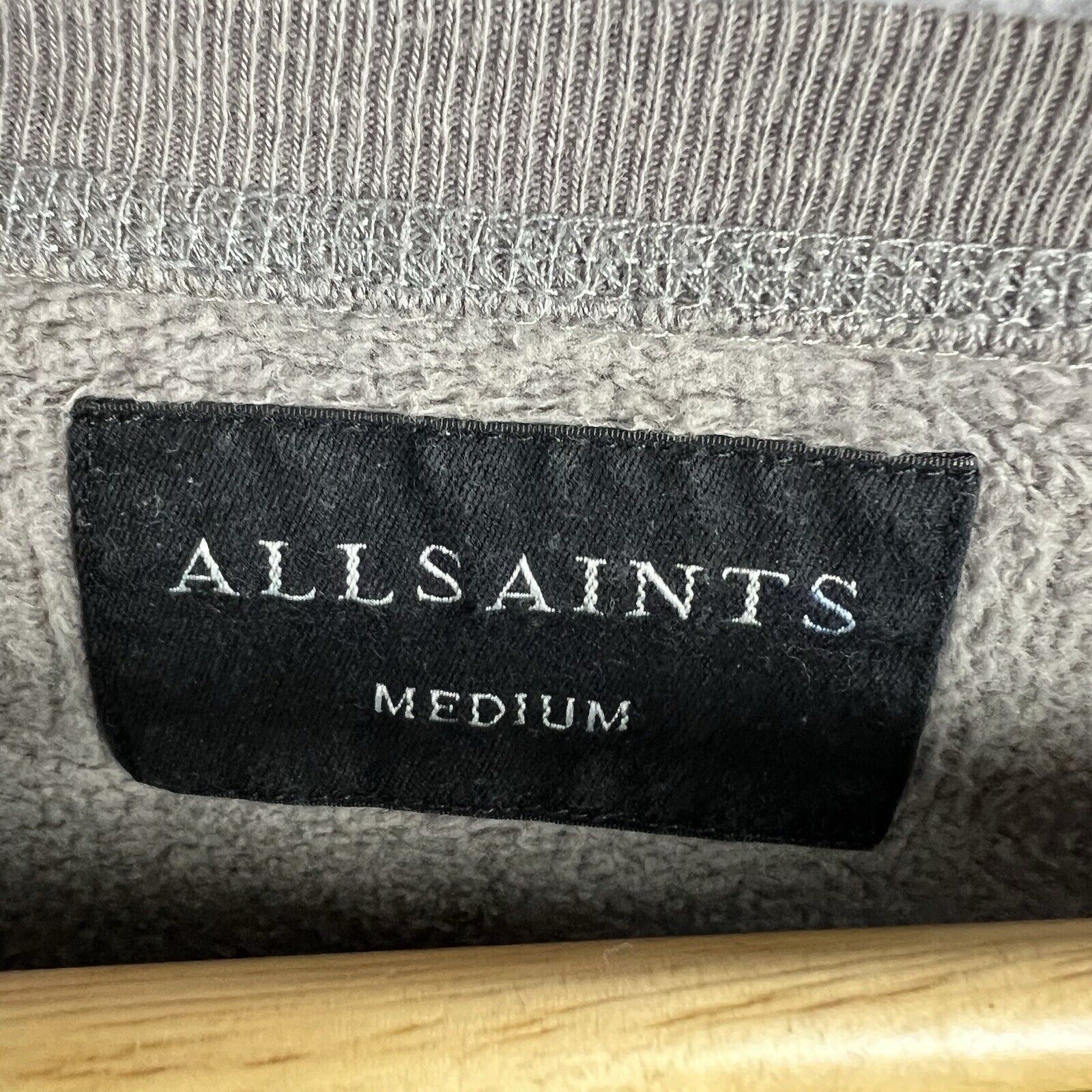 Allsaints Allsaints Sweatshirt Men's Size M Long Sleeve Size US M / EU 48-50 / 2 - 2 Thumbnail