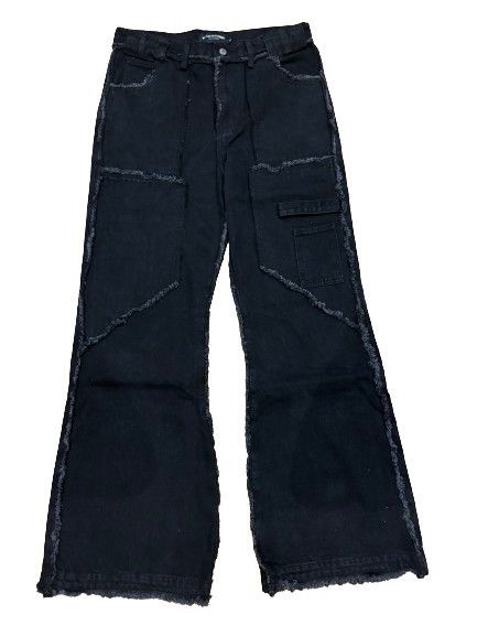 No Faith Studios Cool NFS flared jeans | Grailed