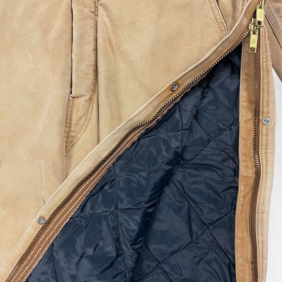 Carhartt × Carhartt Wip × Dickies VTG CARHARTT 98QZS COVERALL DUCK QUILT LINED Size US 44 / EU 60 - 5 Thumbnail