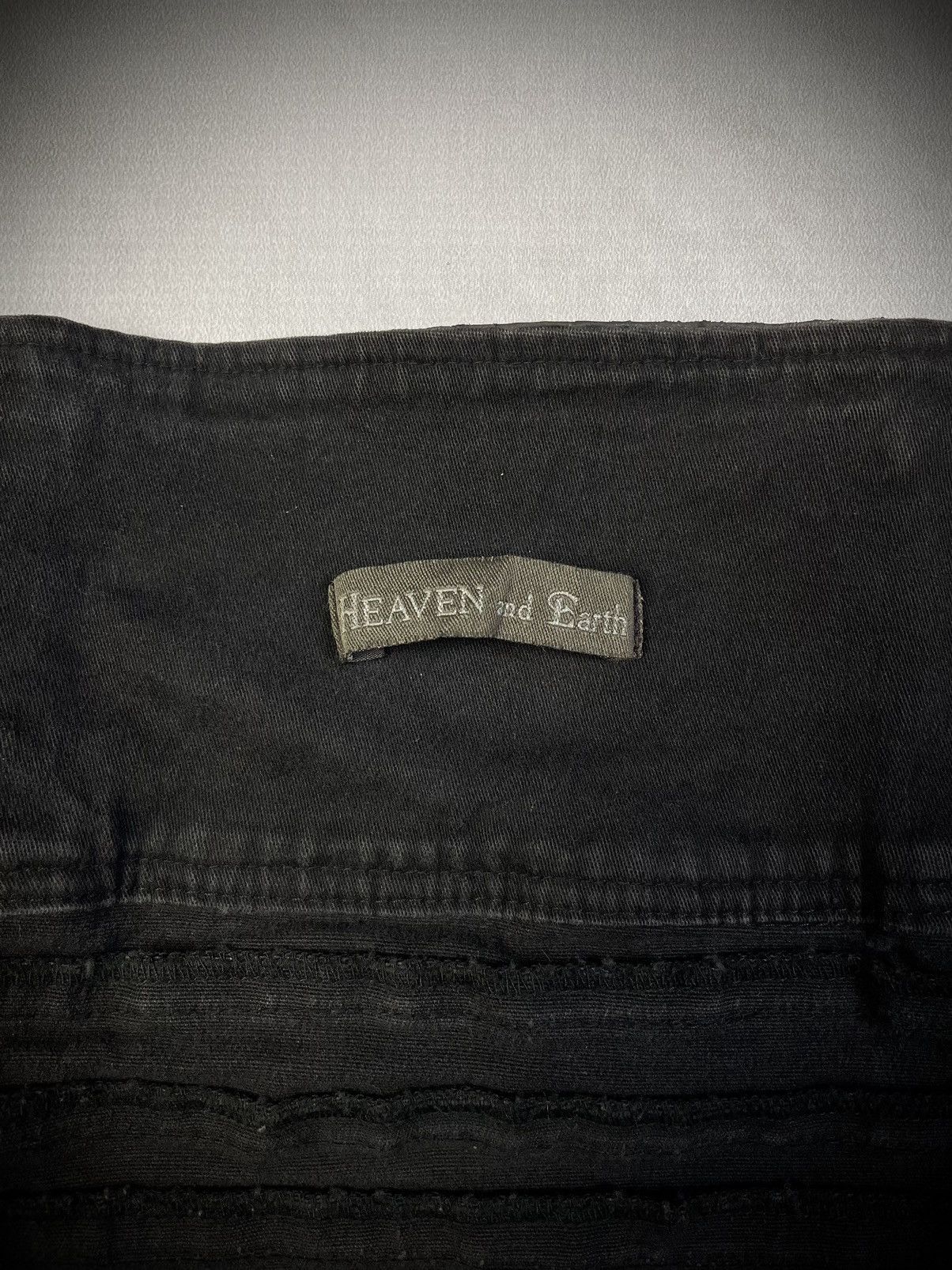 Japanese Brand 2000s Heaven and Earth Military Cargo Mini Skirt Size 27" / US 4 / IT 40 - 10 Thumbnail