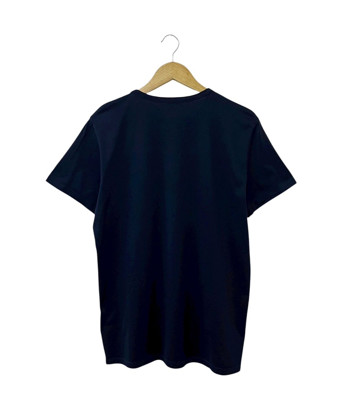 Moncler MONCLER MAGLIA DOUBLE LOGO GRAPHIC DARK BLUE TSHIRT Size XL / US 12-14 / IT 48-50 - 8 Thumbnail
