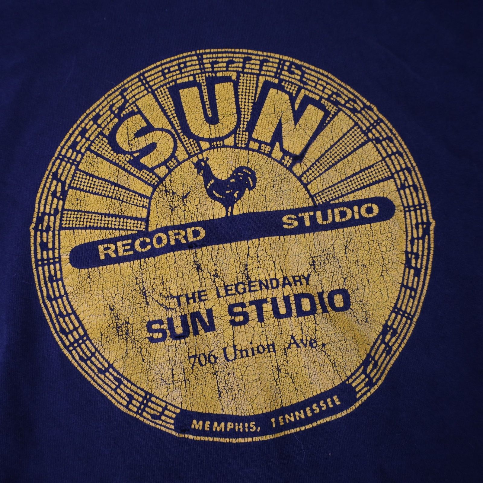 Band Tees × Vintage Vintage Distressed Sun Studio Graphic T Shirt Size US XL / EU 56 / 4 - 5 Thumbnail