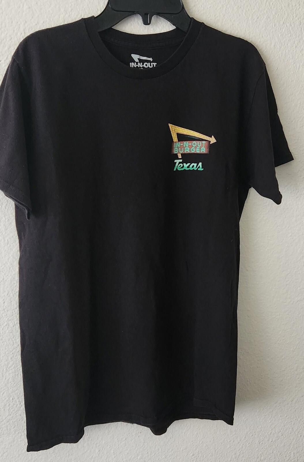 Designer IN-N-Out Shirt Black Arizona Palm Trees In And Out Burger Size US S / EU 44-46 / 1 - 3 Thumbnail