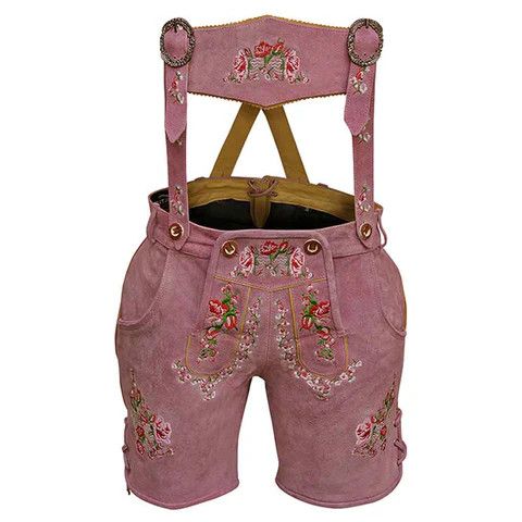 Other Women Pink Lederhosen German outfit for Oktoberfest Size L / US 10 / IT 46 - 5 Thumbnail