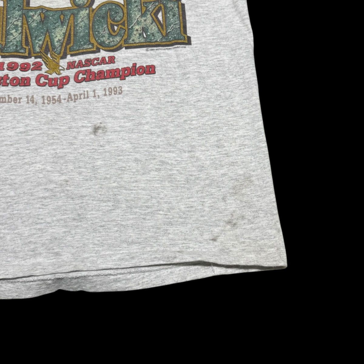 NASCAR × Vintage Vintage 1992 Alan Kulwiki Winston Cup Champion Shirt Adult L Size US L / EU 52-54 / 3 - 3 Thumbnail
