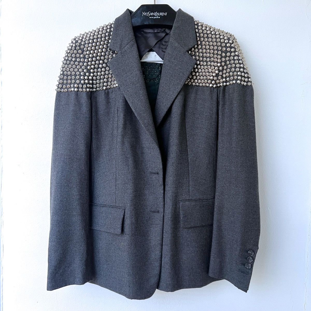 Maison Margiela Margiela Power Shoulder Stud Jacket Size L / US 10 / IT 46 - 1 Thumbnail